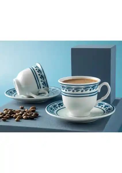 English Home Axis Porselen Kahve Fincan Takımı 2'li Set Modern ve Şık Tasarım