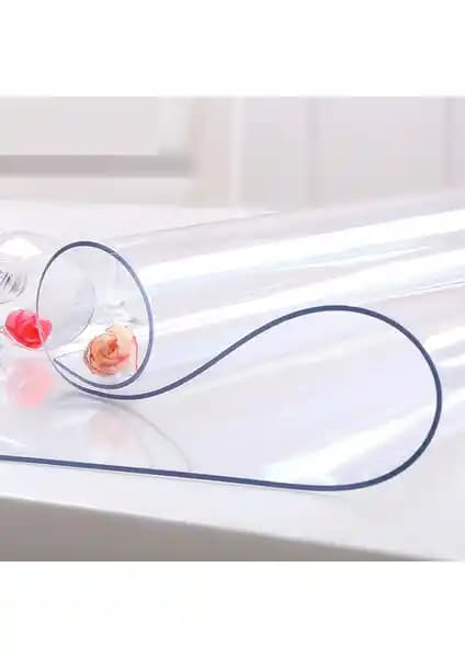 Erksolhome Şeffaf 1,4 mm En 80 cm Kalın PVC Masa Örtüsü Detaylı İnceleme