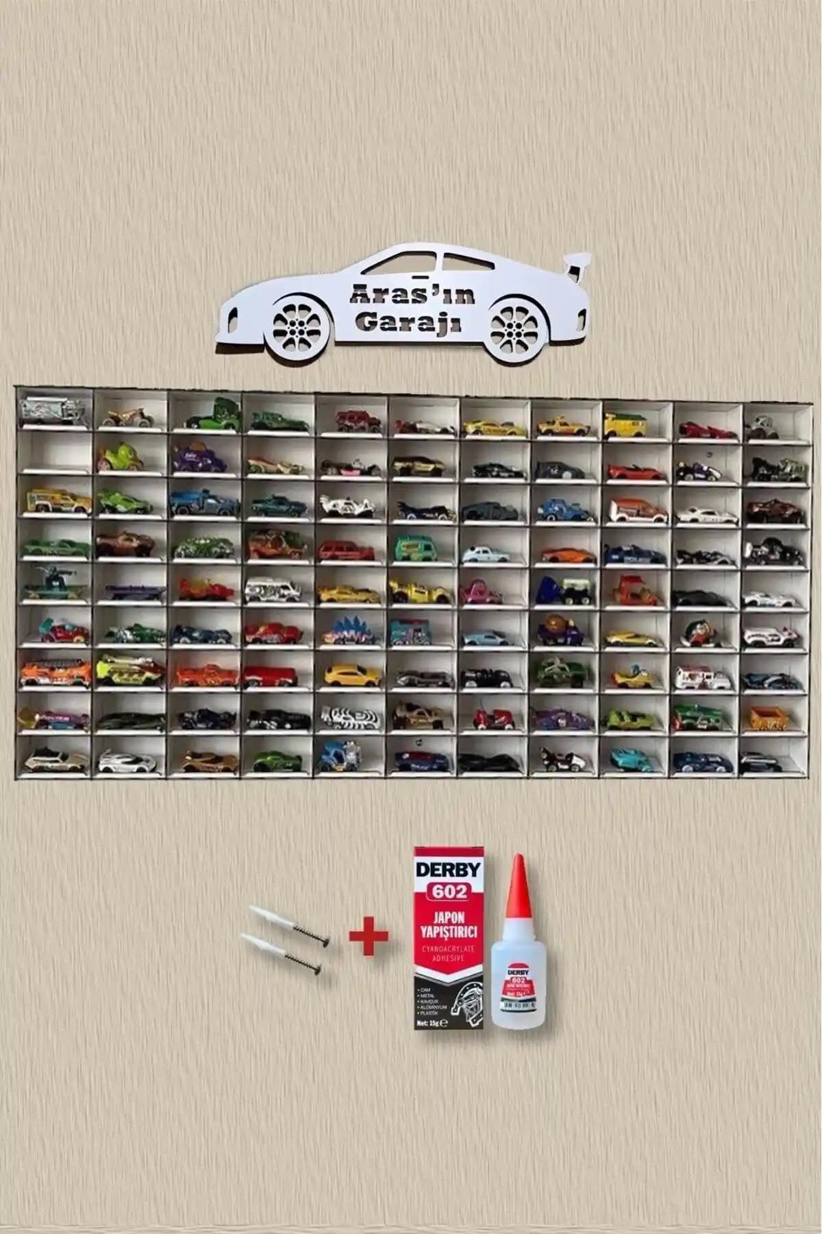 ERSOY HOME Eğimli Dekoratif Duvar Araba Rafı: Modern ve Şık Tasarım İle Mekâna Hareket Katar