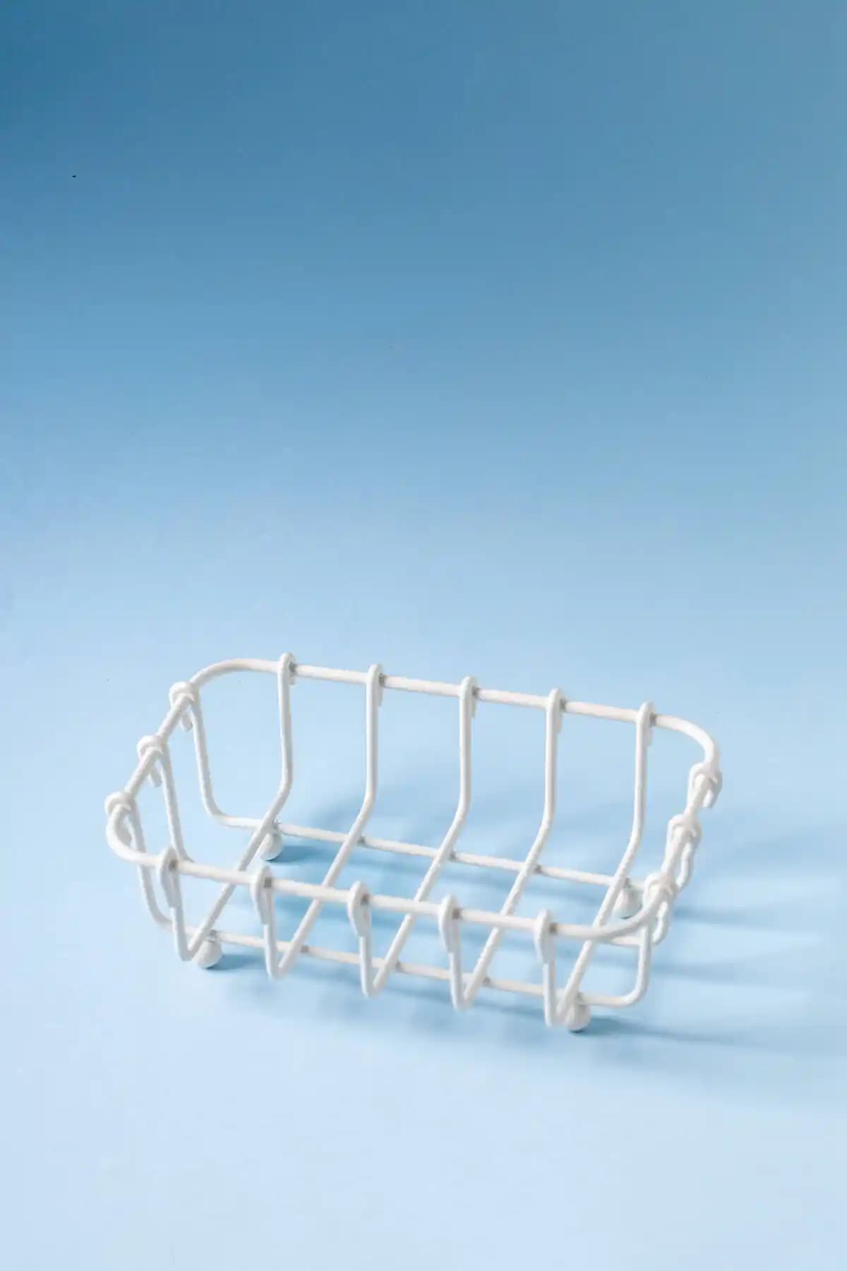 FH Finehome Cremma Tekli Katı Sabunluk ve Süngerlik Modern Mutfak ve Banyo Dekorasyonu İçin