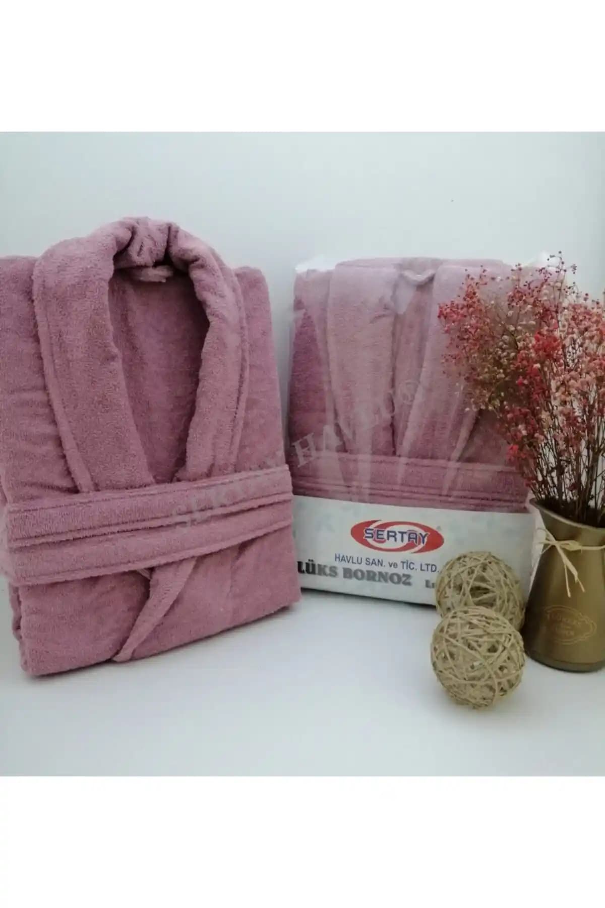 Genel Markalar %100 Pamuk Lüks Tek Bornoz: Şıklık ve Konforun Buluşması