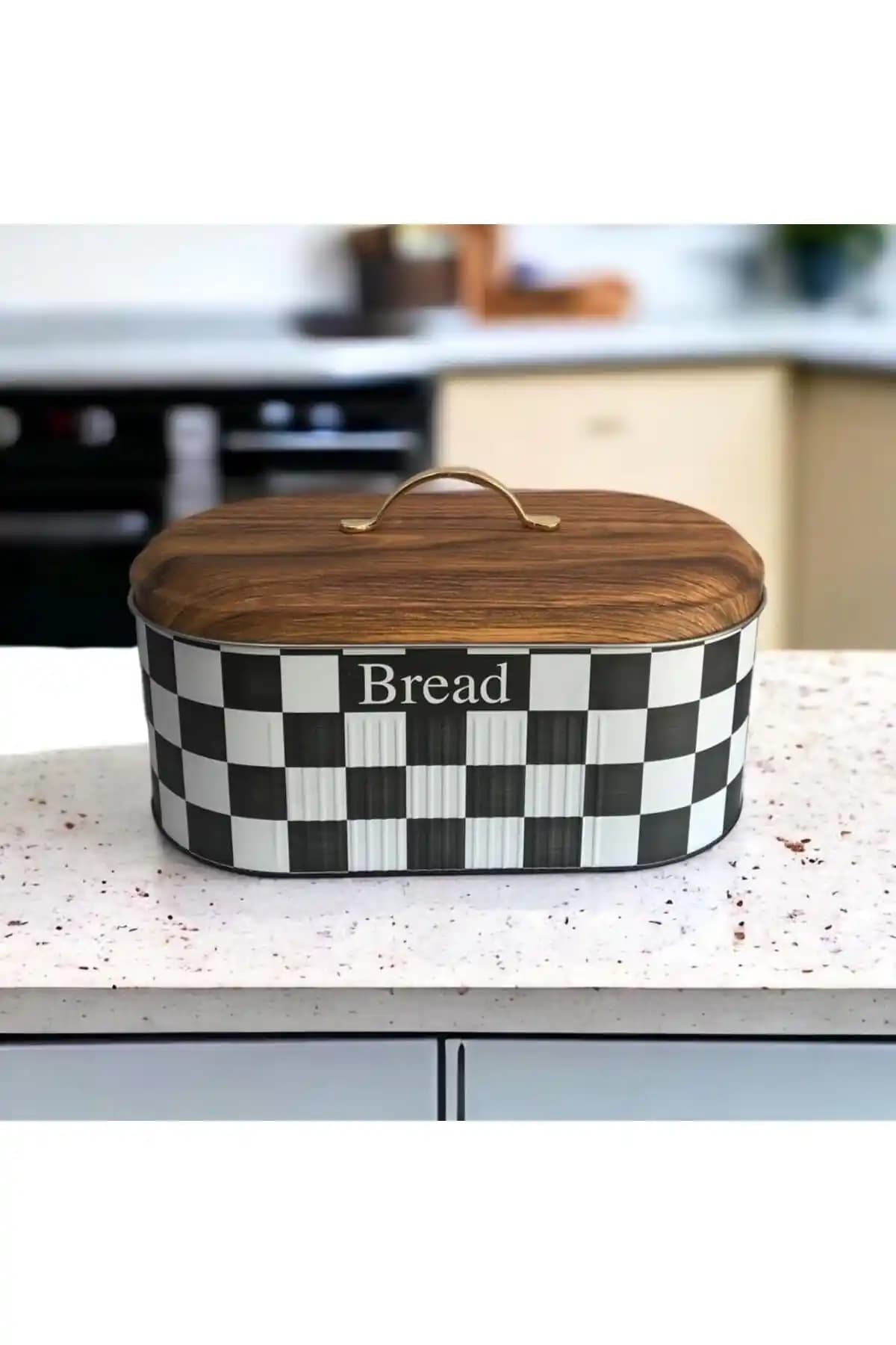 Genel Markalar Bambu Görünümlü Ekmeklik Kapak: Modern ve Doğal Mutfak Dekorasyonu İçin Uygun