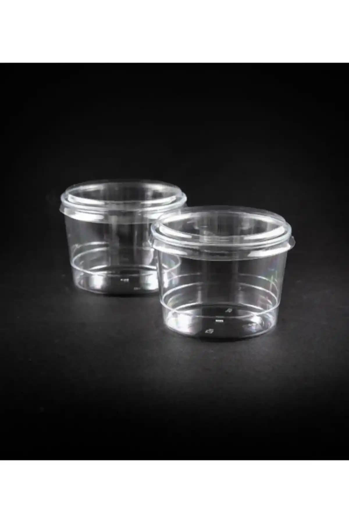 Genel Markalar Plastik Kap 180cc Bodega Geniş İç Hacim ve Hijyenik Saklama Çözümü