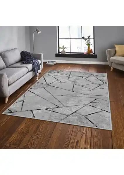 Homefesto Modern Yıkanabilir Dekoratif Halı Kaydırmaz Taban ve Sağlıklı Malzemelerle