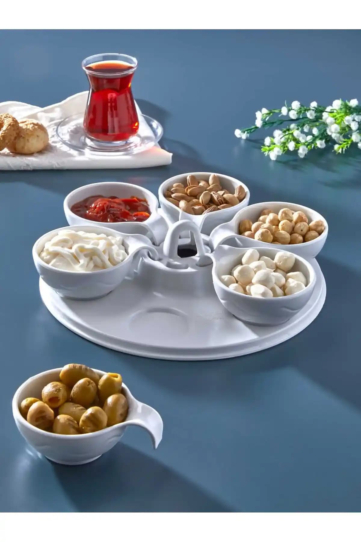 İMKA Melamin 6'lı Set Modern ve Şık Mutfak Gereçleri Koleksiyonu