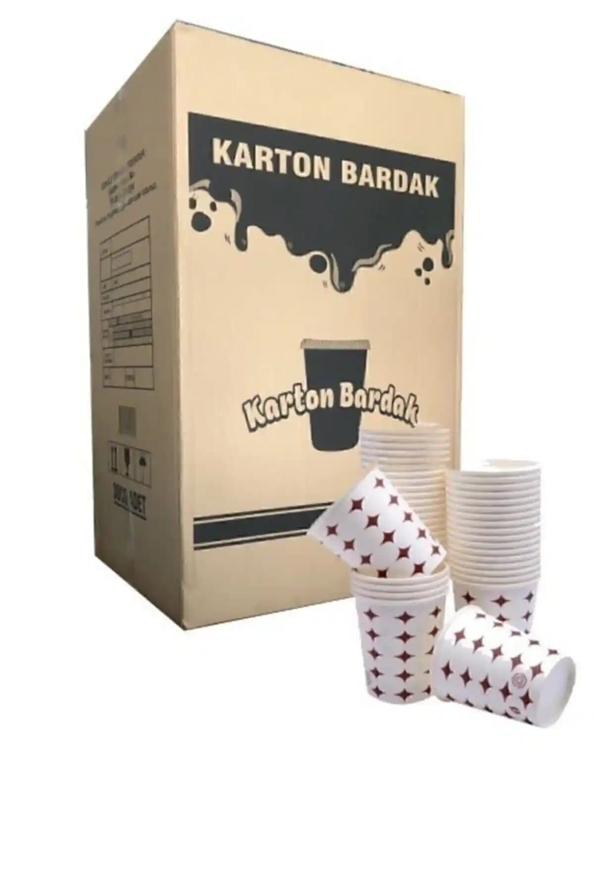 Karton Bardak 6.5 Oz 100 Adetlik Paketle Günlük Kullanım İçin Uygun ve Sağlıklı Seçenek