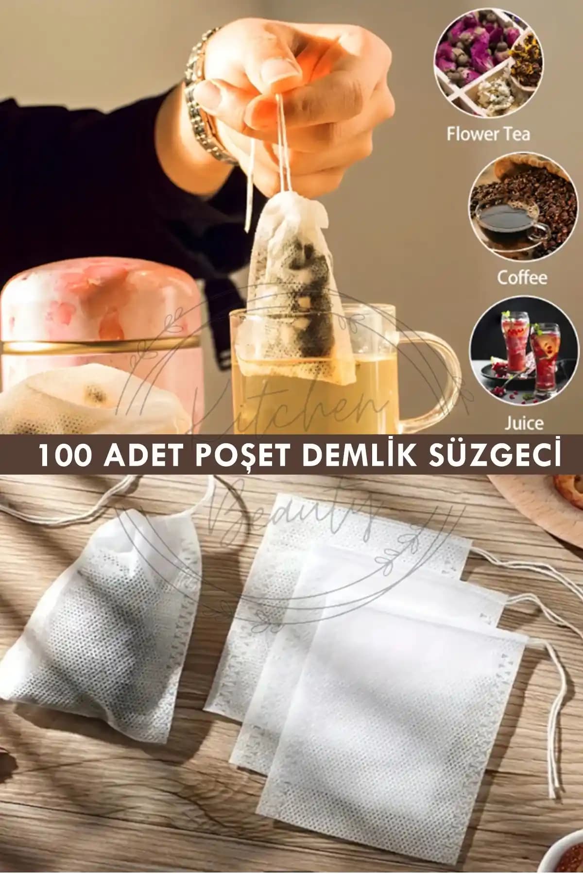 Kitchen Beauty 100 Adet İpli Çaydanlık İçi Çay Demleme Poşeti İnceleme ve Kullanım Rehberi