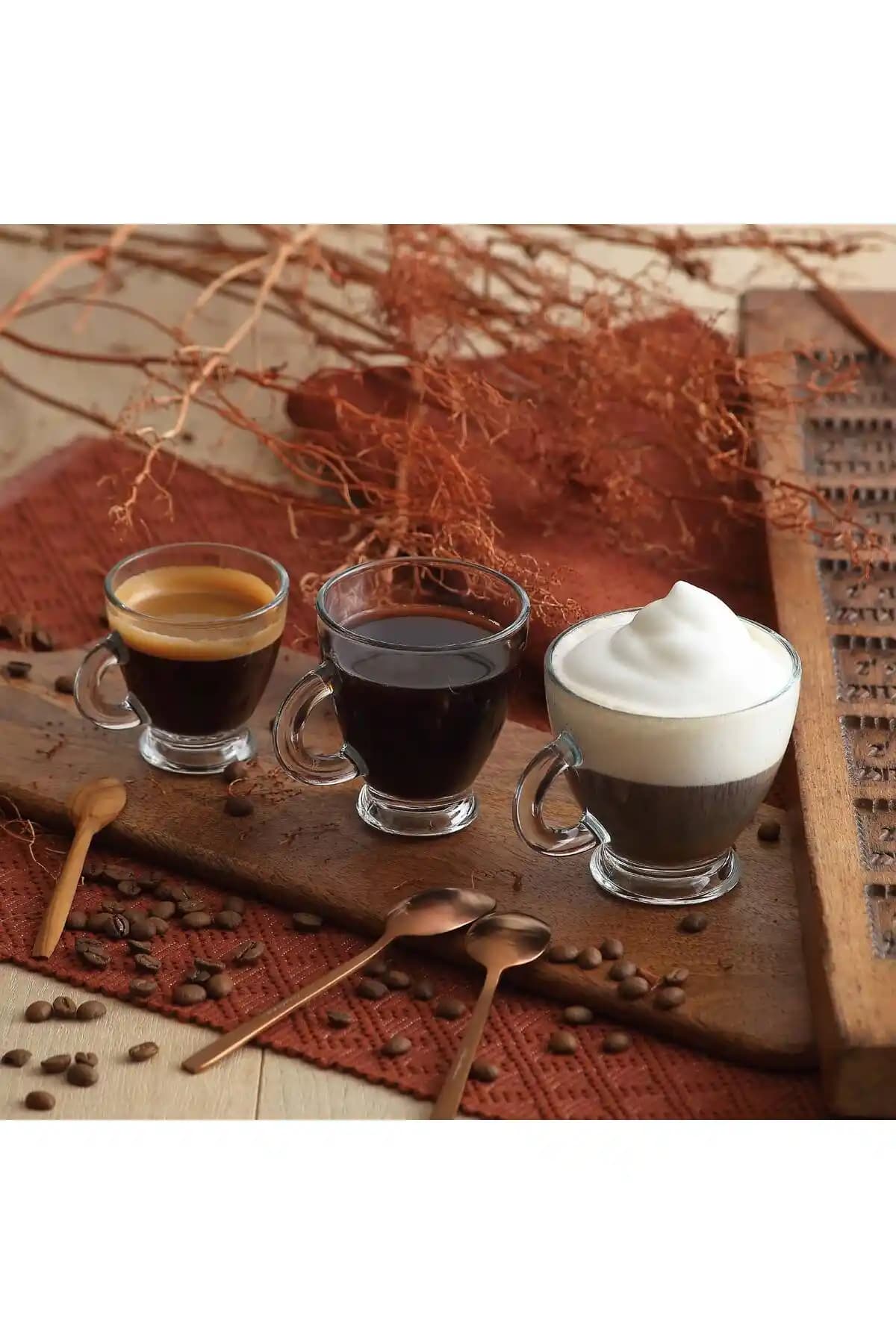 LAV Roma 6'lı Fincan Seti Estetik ve Kullanışlı Tasarımıyla Günlük ve Özel Kullanım İçin