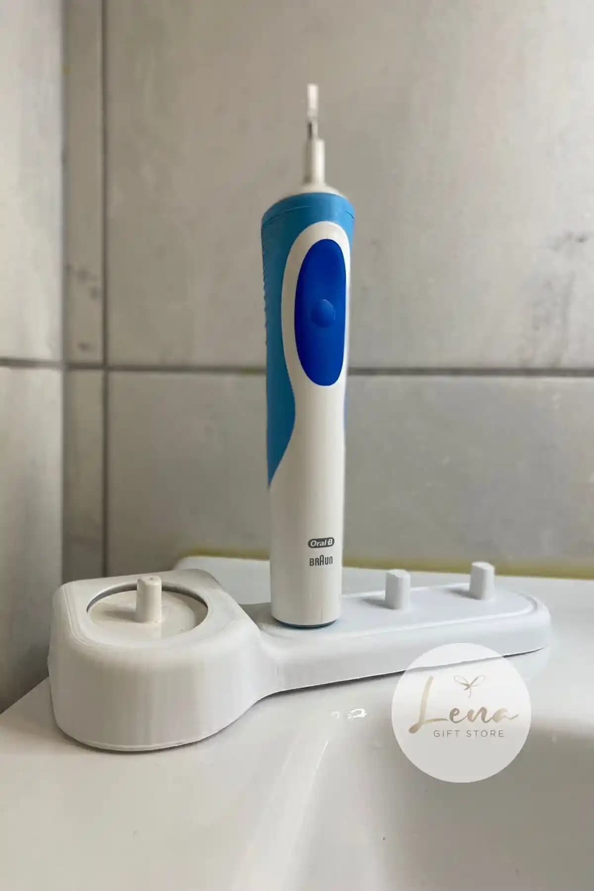 Lena Gift Store Oral-B 4'lü Şarjlı Diş Fırçası Standı ile Modern Ağız Bakımı Çözümü
