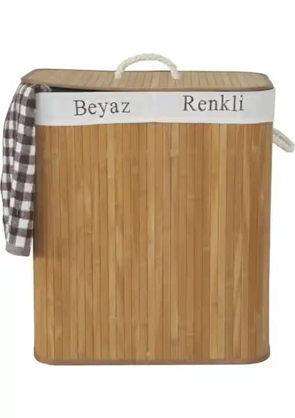 Lorin Bambu Katlanır Çamaşır Sepeti: Doğal ve Şık Tasarımıyla Fonksiyonel Kullanım