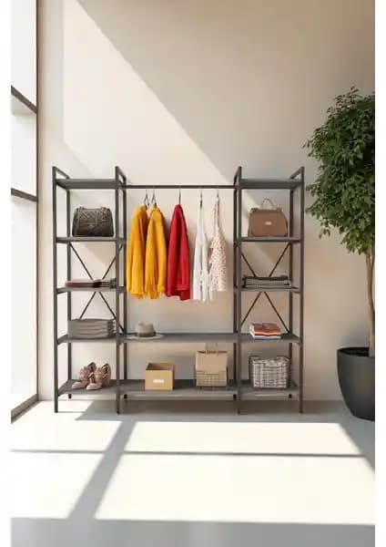 Mobitopya Nilamu Elbise Dolabı: Şık ve Fonksiyonel Modern Depolama Çözümü
