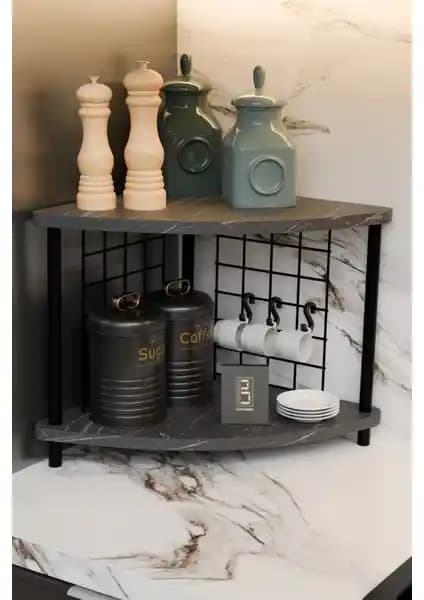 Modern Çok Amaçlı Mutfak Rafı: Estetik ve Fonksiyonelliğin Buluşması