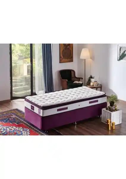 Niron Purple 80x180 Tek Kişilik Ortopedik Pamuk Yatak Sağlıklı ve Konforlu Uyku İçin