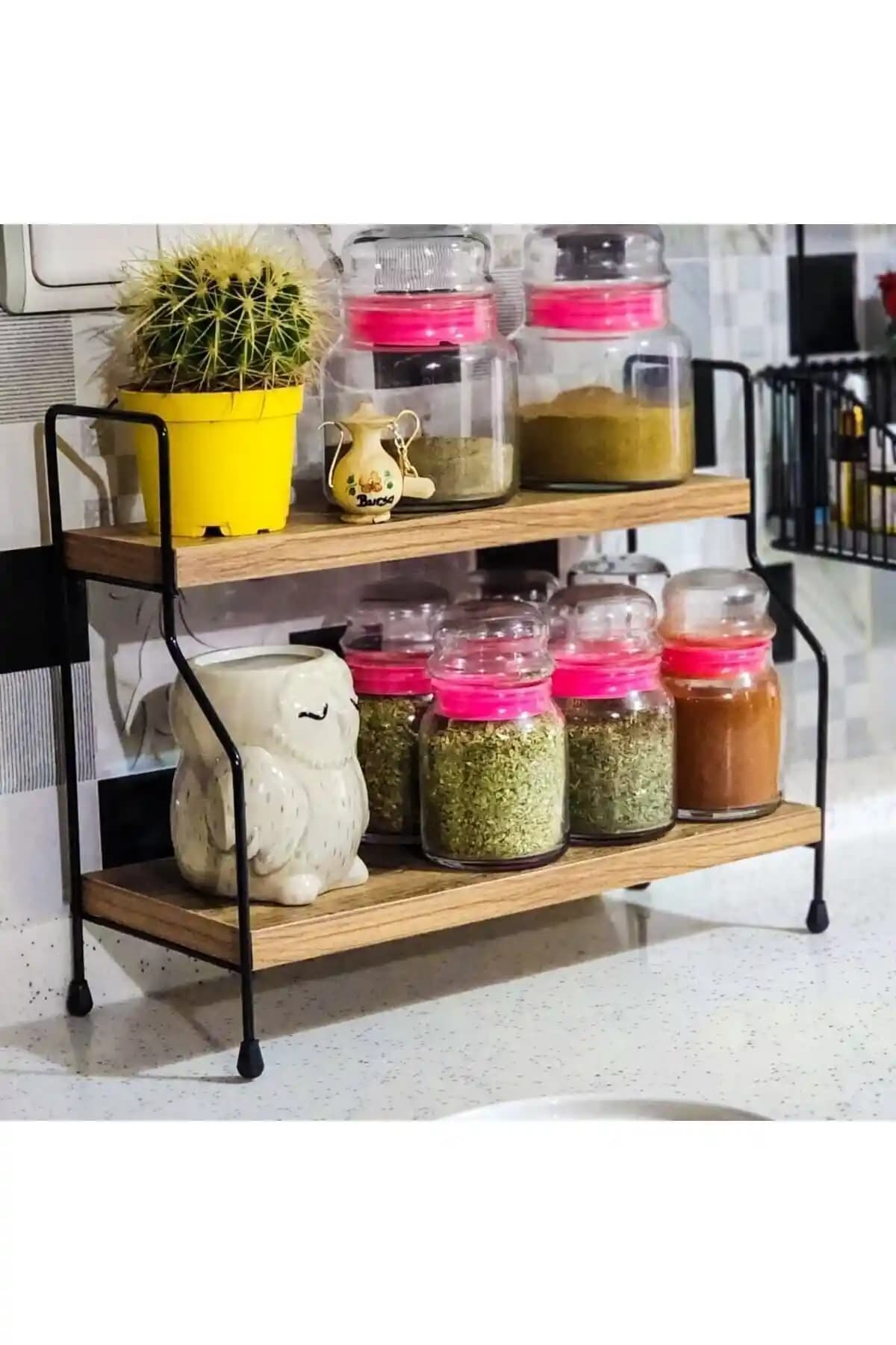 Omekan Nova Mutfak Rafı Modern ve Çok Amaçlı Çok Yönlü Düzenleyici Tasarım