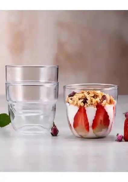 Paşabahçe 43713 Motto Kase Seti Şık ve Dayanıklı Cam Kaselerle Sofralarınıza Zarafet Katın