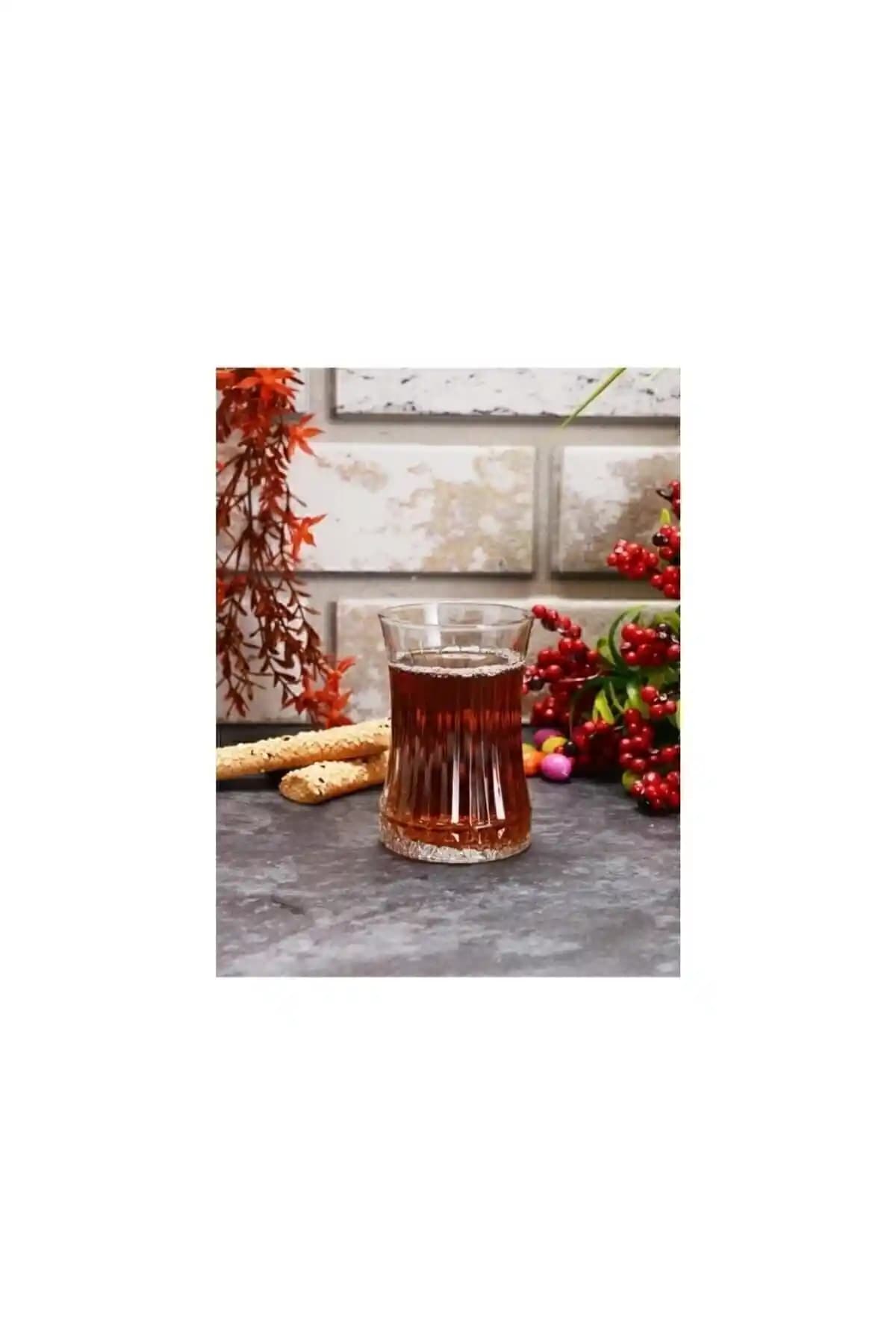 Paşabahçe Elysia ve Riva Çay Takımı Seti 12 Parça Şık ve Kullanışlı Tasarım