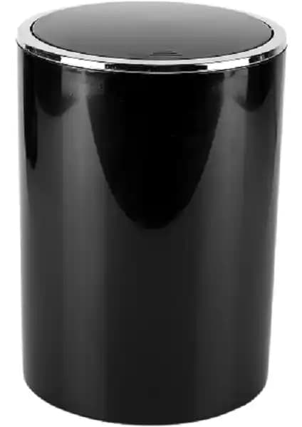 Primanova Lenox Çöp Kovası 6 Litre Siyah Modern ve Şık Tasarım Özellikleri