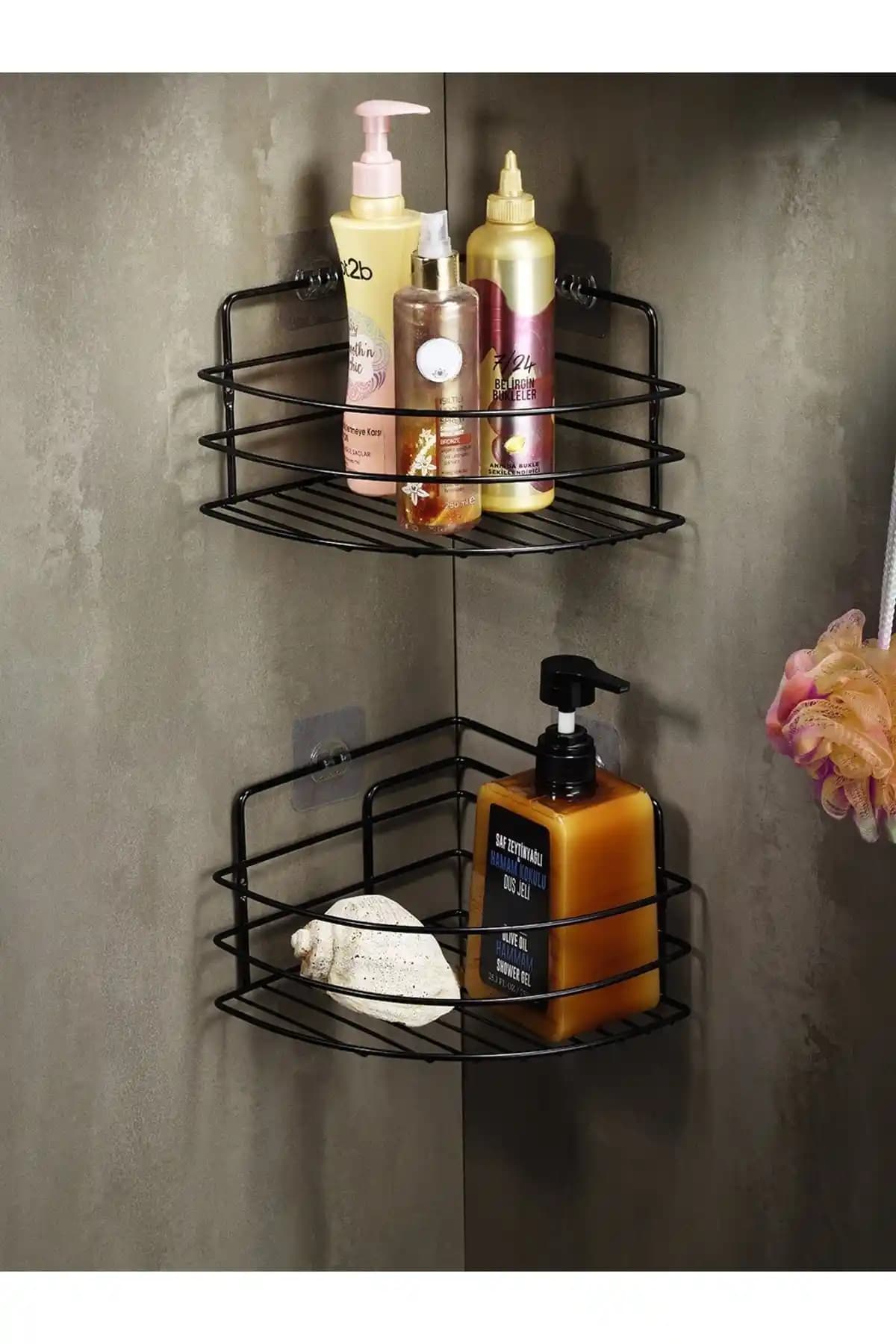 Sas Haus Paslanmaz Duş Rafı Modern Tasarımı ve Çok Yönlü Montaj Seçenekleriyle