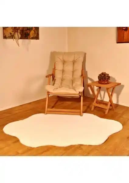 Tappeto Rex Tavşanı Dekoratif Peluş Post: Modern ve Şık İç Mekan Dekorasyonu İçin Ideal Halı