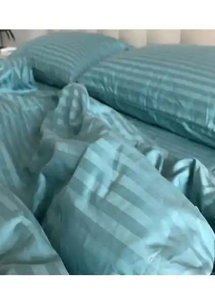 Tekstil Home Lüx Otel Serisi Çift Kişilik Pamuk Saten Nevresim Takımı 160x200 cm