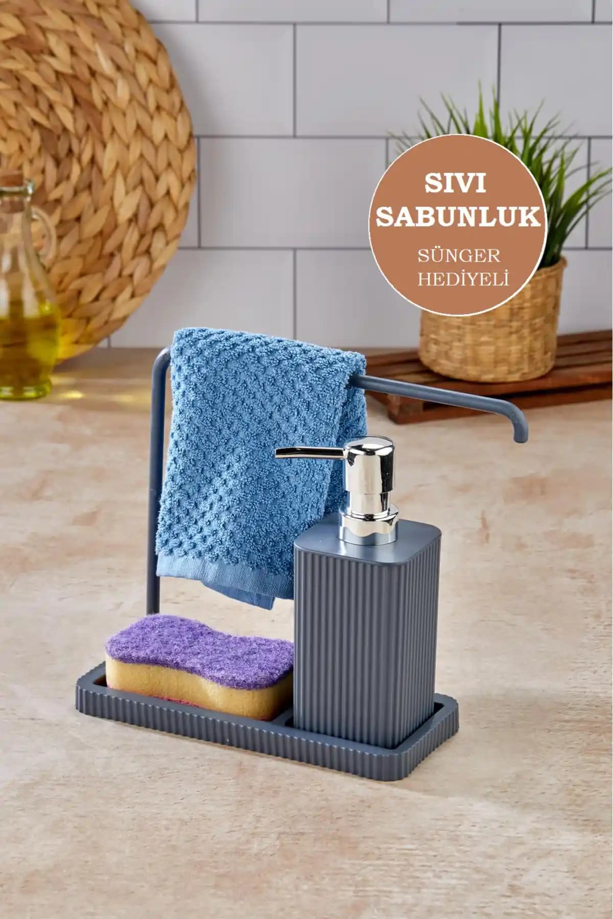 Tugomer Bez Standlı Askılı Deterjanlık: Modern ve Pratik Temizlik Çözümü