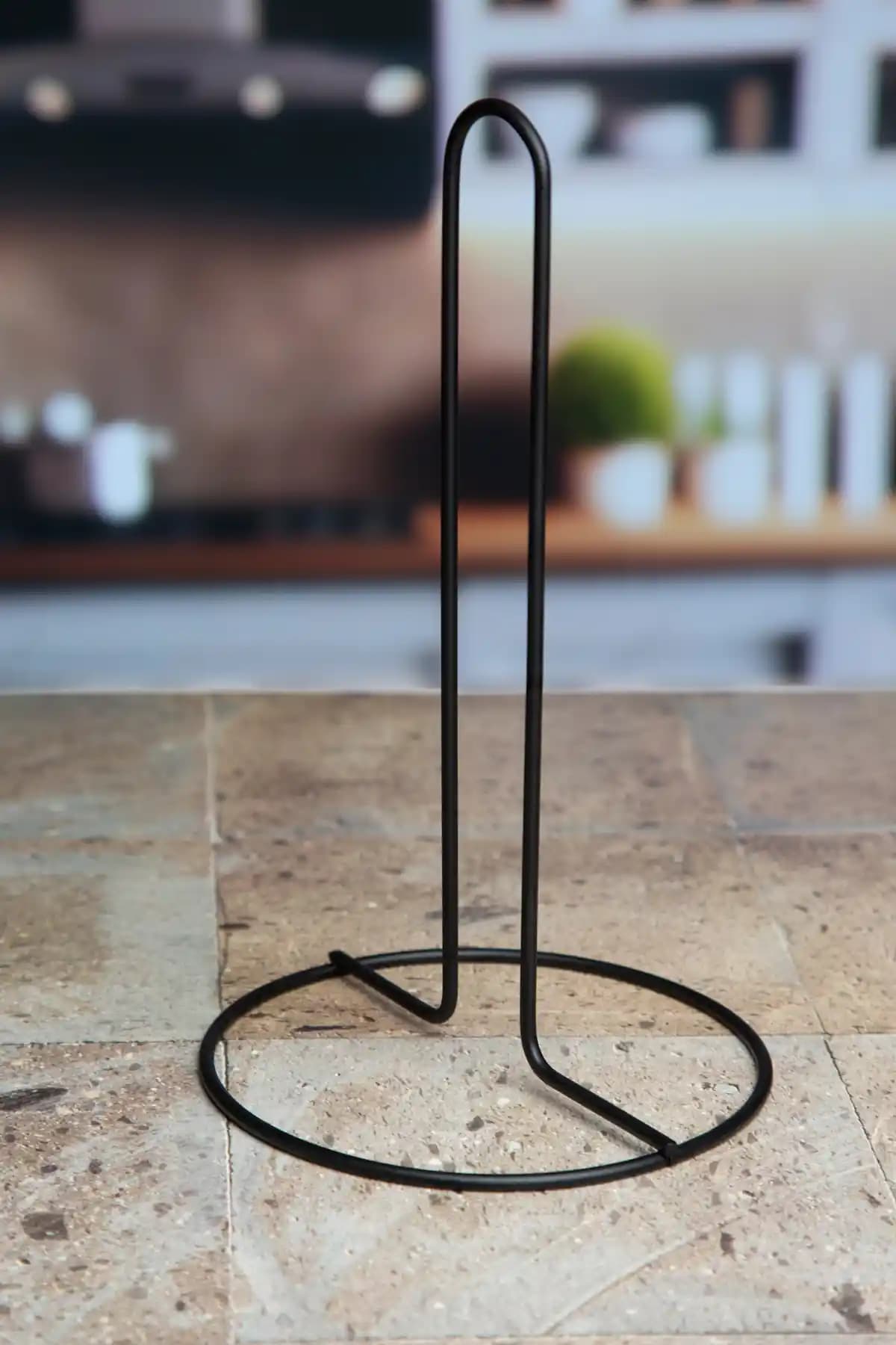 UG Home Siyah Metal Kağıt Havluluk: Modern ve Dayanıklı Tasarım Çözümü