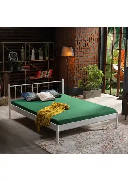 Unimet Falez-S Çift Kişilik Ferforje Metal Karyola Modern ve Dayanıklı Tasarım