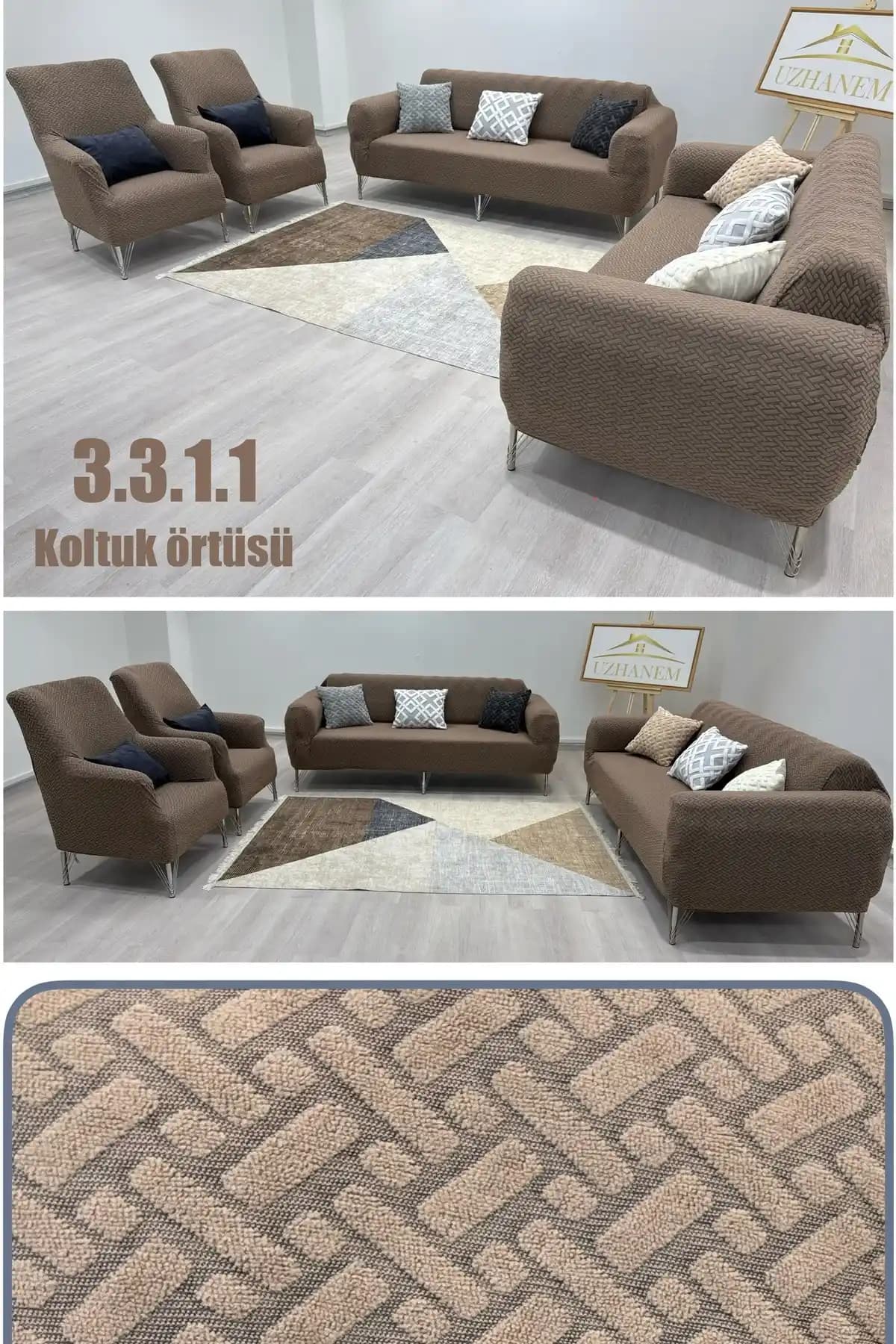 UzHanem 3.3.1.1 Model Koltuk Örtüsü Modern Tasarım ve Dayanıklılık Özellikleriyle