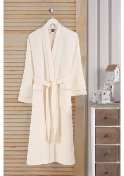 Varol Dama Serisi Kimono Yaka Pike Bornoz Sabahlık: Konfor ve Şıklığın Birleştiği Ev Giyim Seçeneği