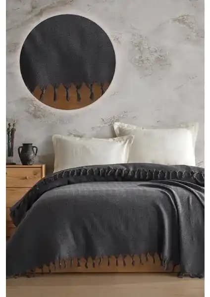 Viaden Berlino Çift Kişilik Pike: Doğal ve Estetik Yatak Örtüsü Seçenekleri