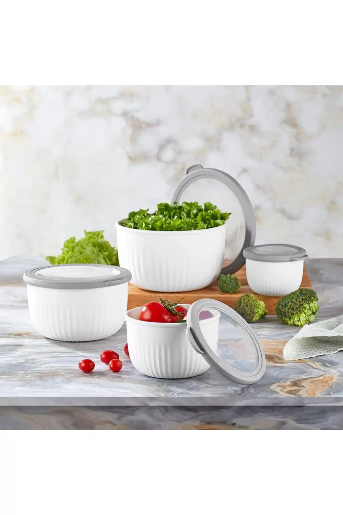 Vip Ahmet Vakumlu Saklama Kabı 4’lü: Dayanıklı ve Pratik Gıda Saklama Çözümü