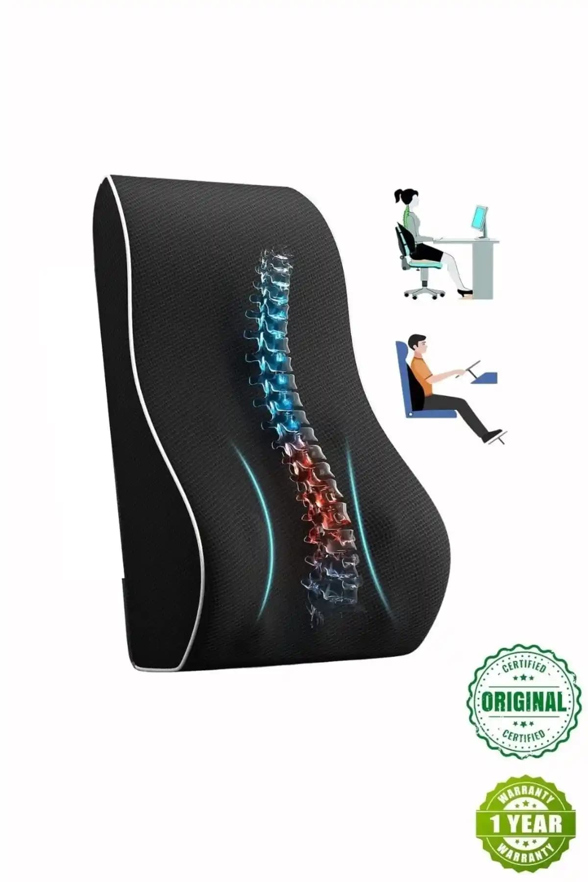 Viscomina Ortopedik Bel Yastığı: Ergonomik Tasarım ve Konfor Sağlayan Destek Ürünü