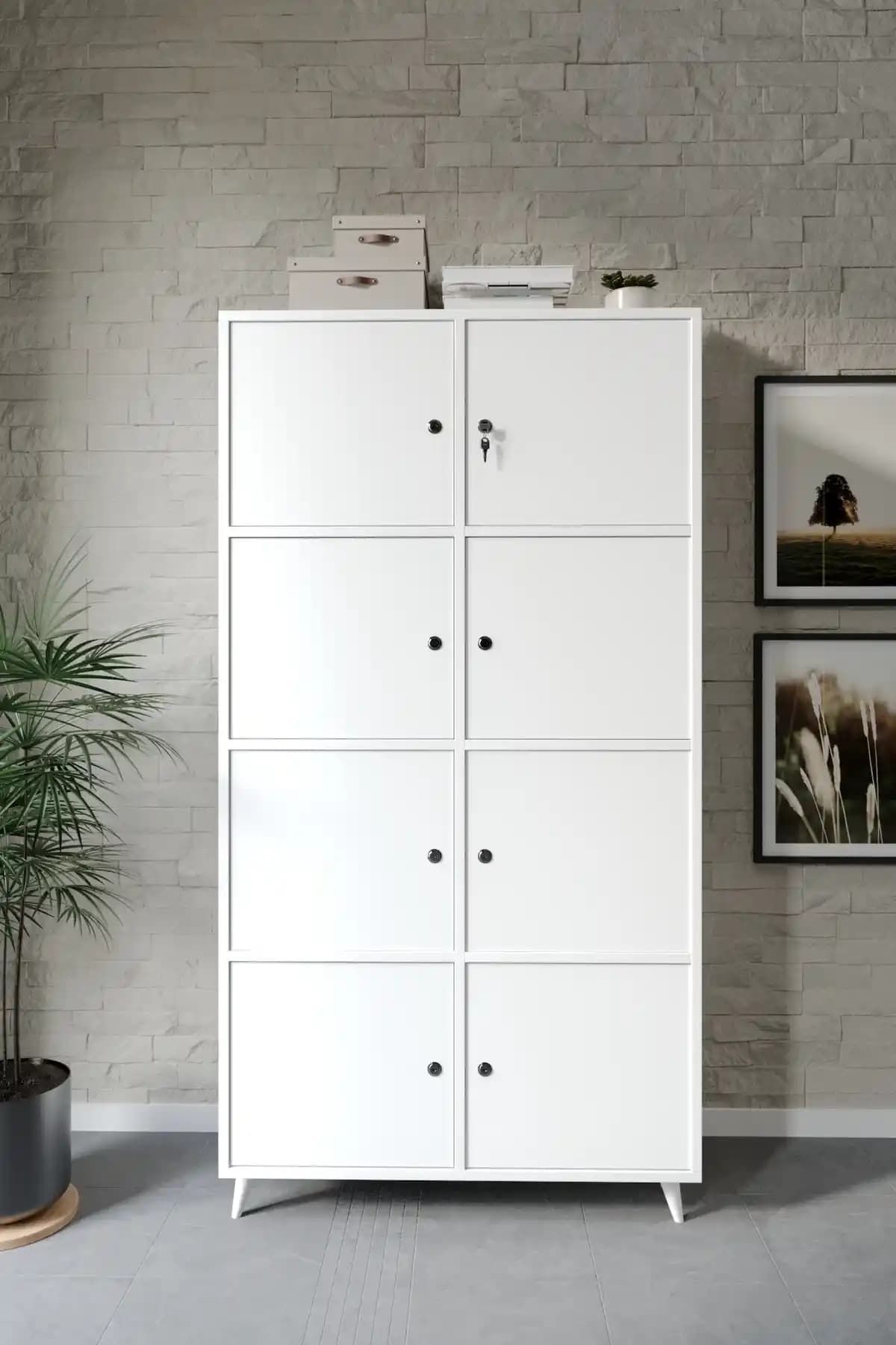 WENCE Punto Kilitli Dosya ve Klasör Dolabı: Güvenli ve Şık Ofis ve Ev Depolama Çözümü