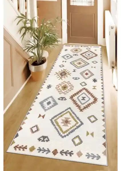 West Home Yıkanabilir Kaymaz Tabanlı Modern Yolluk Halı Özellikleri ve Kullanım Avantajları
