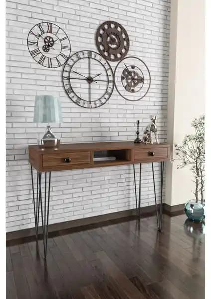 Wood House Ela Dresuar Ceviz Modern Tasarım ve Dayanıklılık Özellikleri