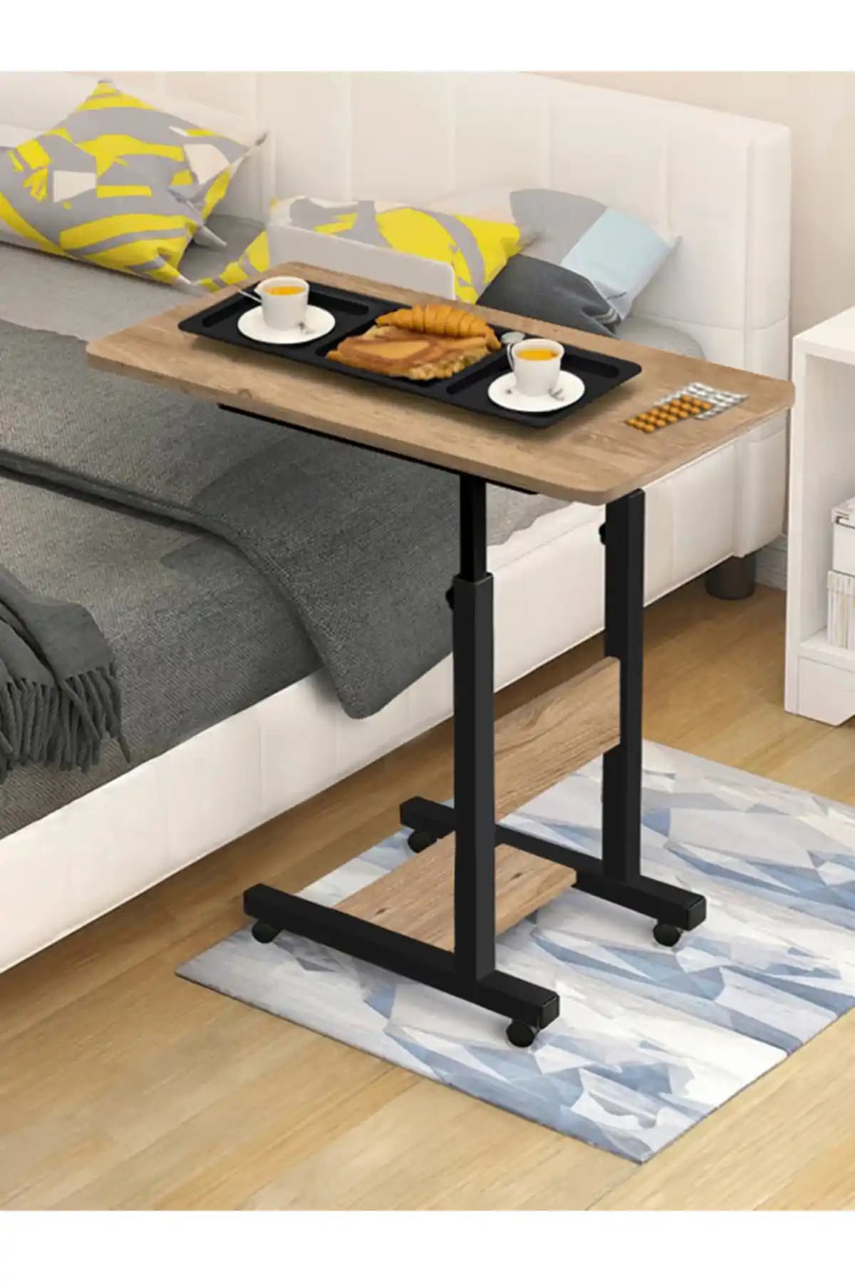 Yükseklik Ayarlı Hasta Sehpası Modern Tasarım ve Dayanıklılık Özellikleriyle