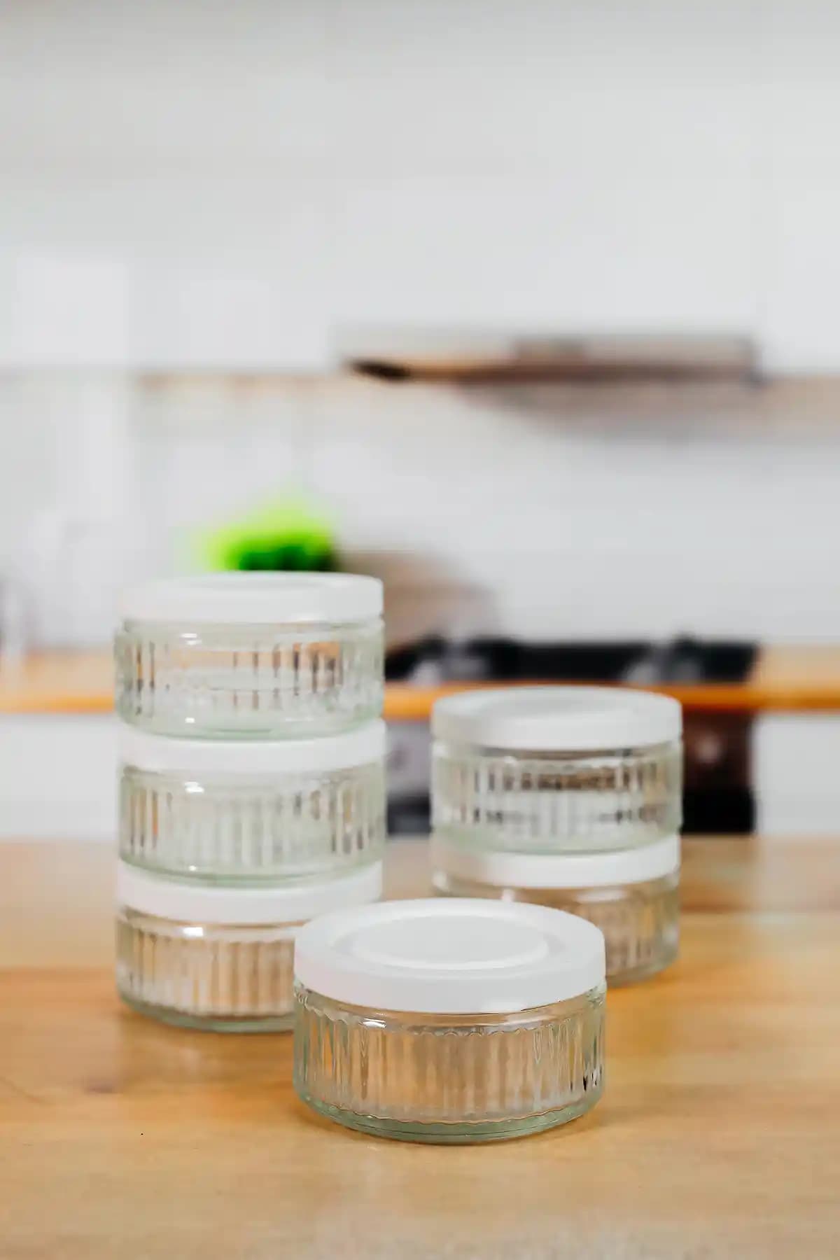 ZÜRİ DESIGN 6'lı Hava Geçirmez Cam Kahvaltılık Seti Mutfakta Şıklık ve Fonksiyonellik