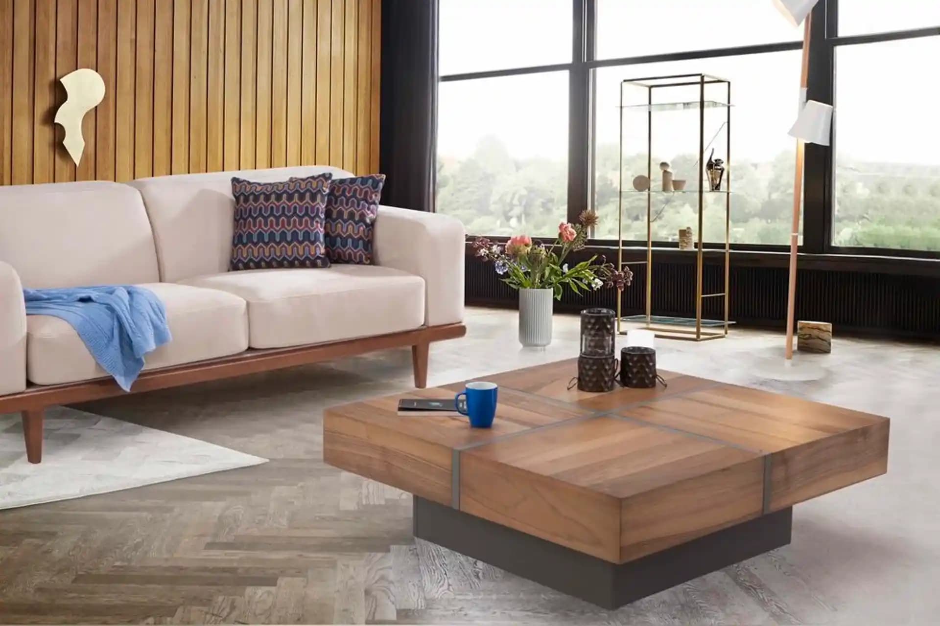 Ahşap Orta Sehpa Dekorasyonunda Estetik ve Fonksiyonelliğin Uyumuyla Fark Yaratın