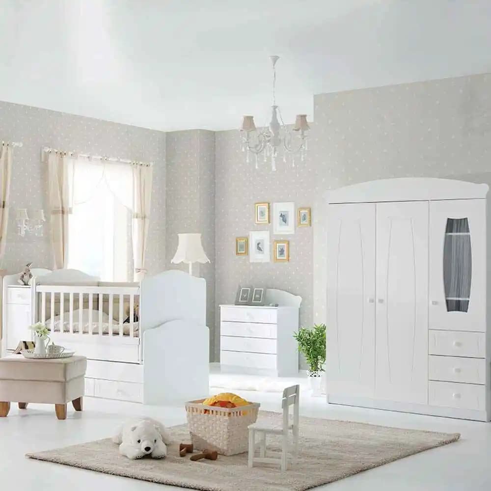 Belis Doğa Bebek Odası: Güvenli ve Estetik Doğal Ahşap Tasarım Çözümleri