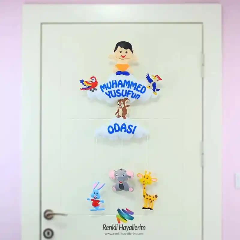 Çocuk Odası Kapı Yazıları: Temalı ve Dayanıklı Dekorasyon Seçenekleri