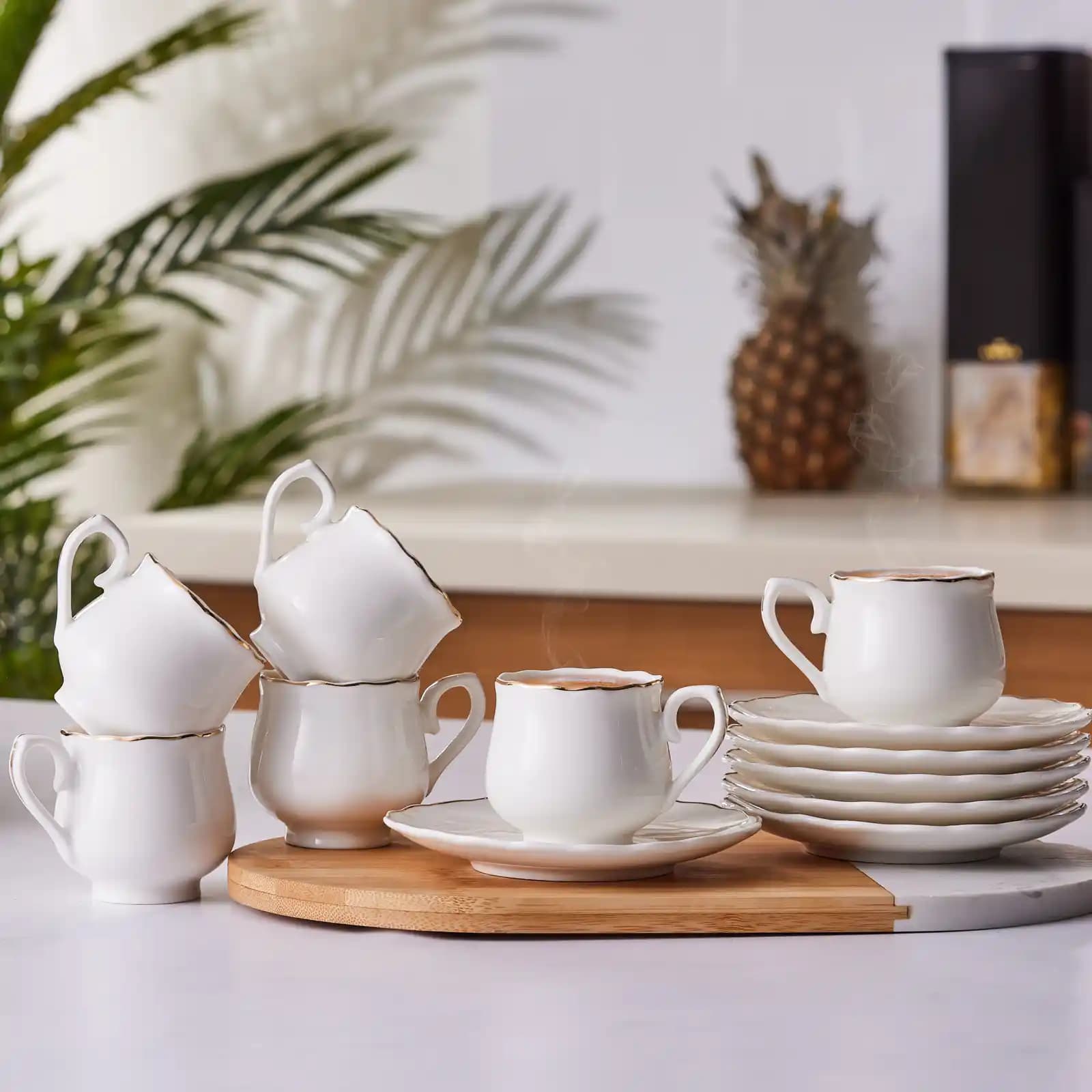 Emsan Kahve Fincanı Takımları: Fonksiyonellik ve Estetiğin Uyumuyla Ev Dekorasyonunu Zenginleştirir