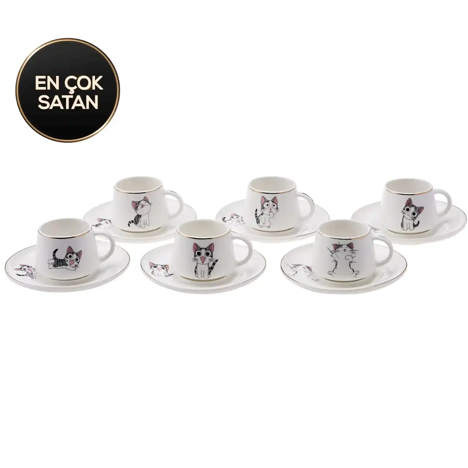 Emsan Kedili Fincanlar: Estetik ve Fonksiyonellik Sunan Günlük Kullanım Ürünleri