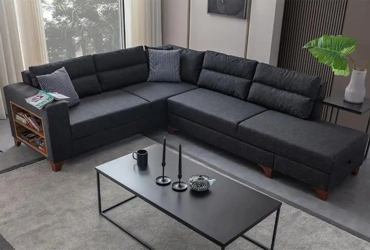 Eymense Tloft Köşe Koltuk Takımı Modern Tasarım ve Dayanıklılık Sunar