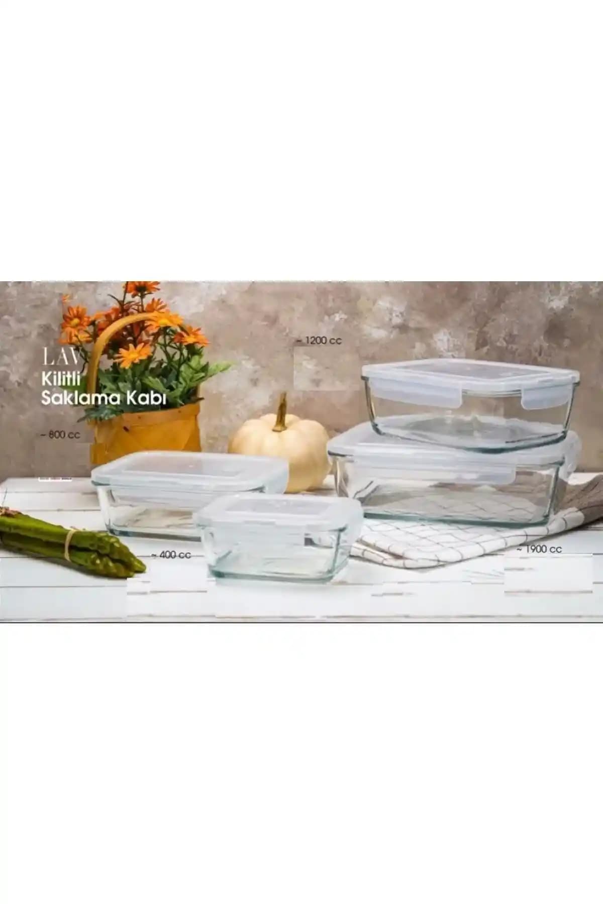 Lav Cam Saklama Kapları: Dayanıklı ve Estetik Mutfak Saklama Çözümleri