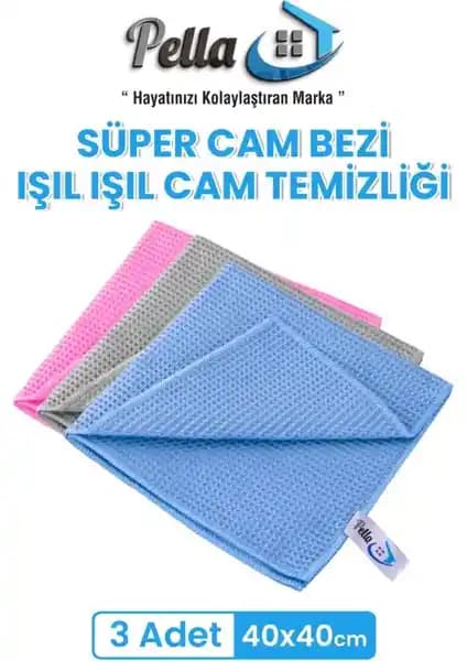 Pella Cam Bezi 3'lü Setleri: Pratik ve Hijyenik Cam Temizliği Çözümünüz