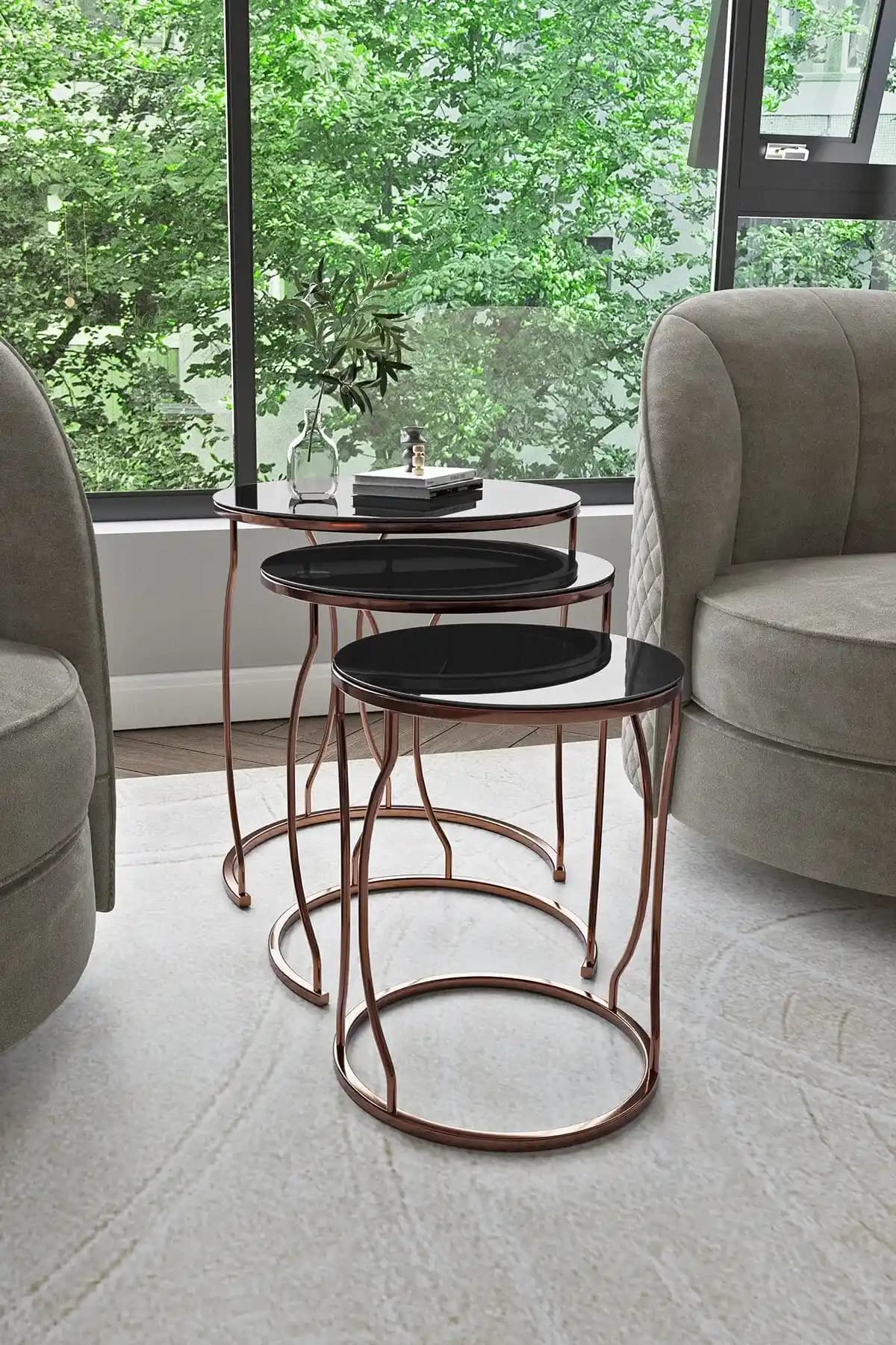 Puklife Zigon Sehpa Modern Tasarımı ve Çok Yönlü Kullanımıyla Ev Dekorasyonuna Şık Katkı