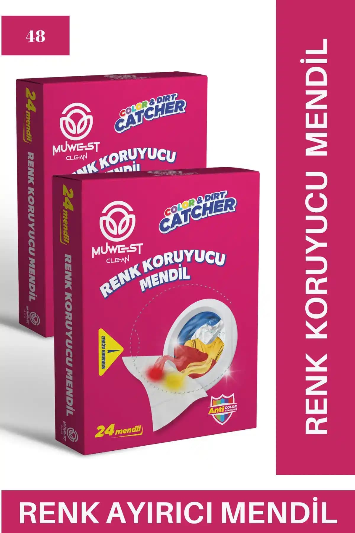 Renk Ayrıştırıcı Mendil: Ev Tekstili ve Dekorasyonda Yenilikçi Pratik Çözüm