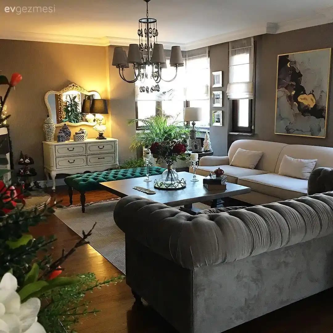 Salonda Puf Dekorasyonu: Estetik ve Fonksiyonelliği Bir Arada Sunan Çözümler