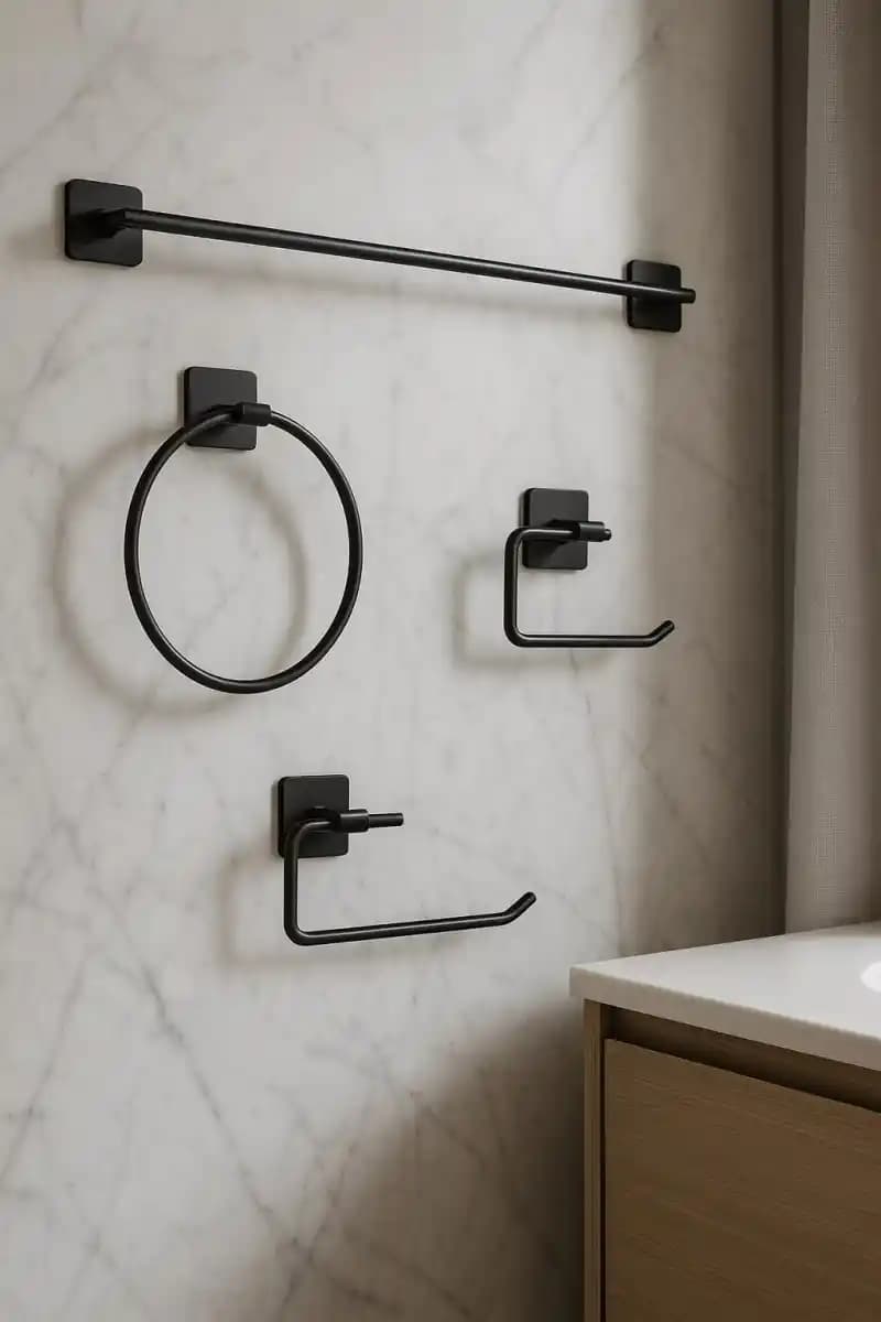 Siyah Havluluk Setleri: Modern ve Fonksiyonel Tasarımlarla Banyo ve Mutfak Dekorasyonu