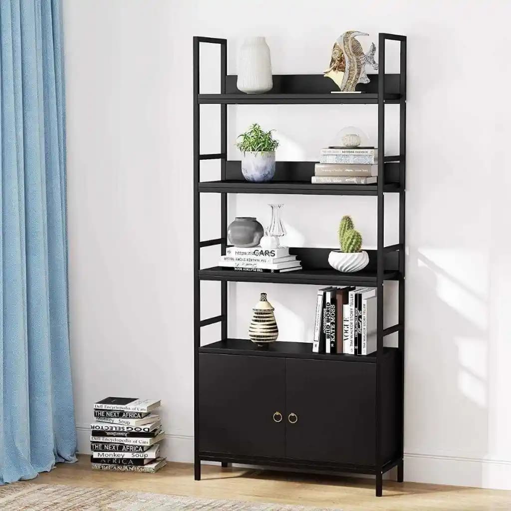 Siyah Kitaplık Modelleri: Modern ve Fonksiyonel Tasarımlarla Ev Dekorasyonunu Yenile